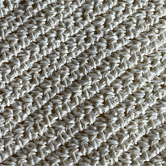 Vintage MAGID Paper straw tote. From Robisons May Store . - Picture 10 of 12